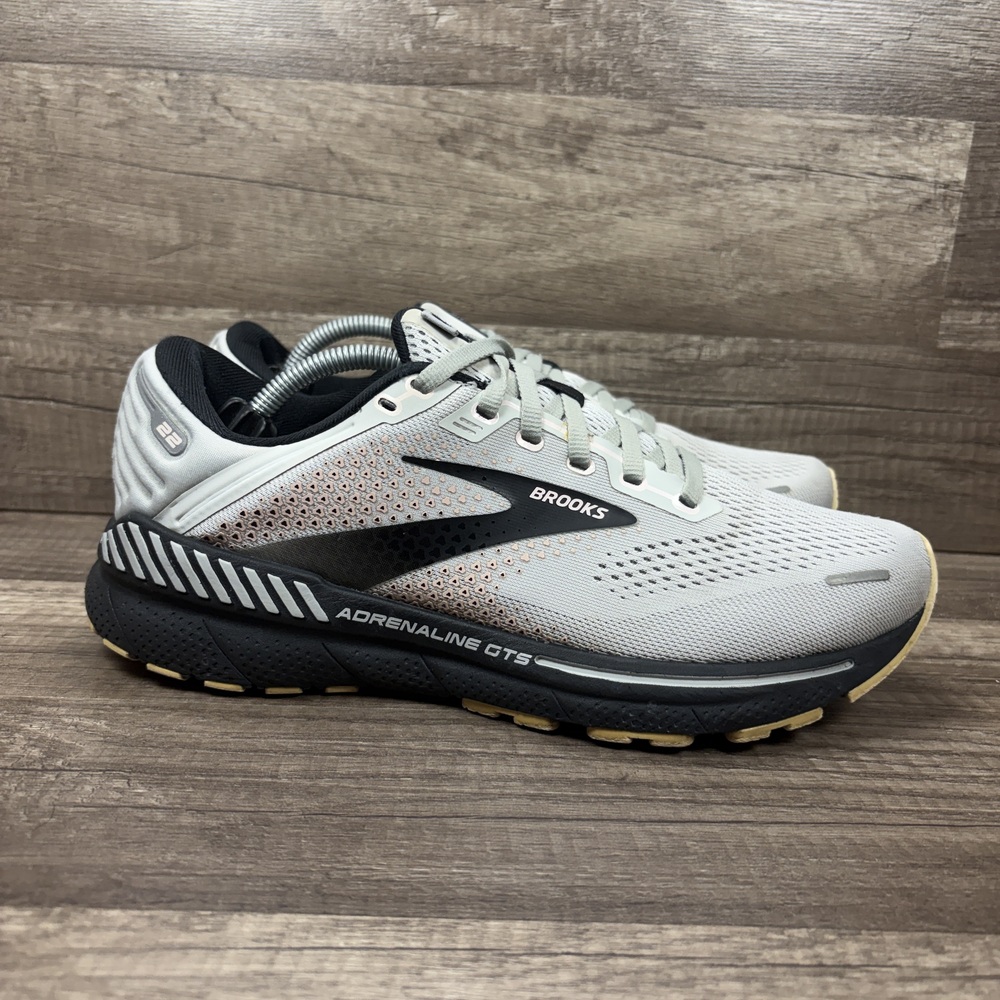 Brooks Adrenaline GTS 22 Gray Womens US Size 9 1203531B035 Running Shoes